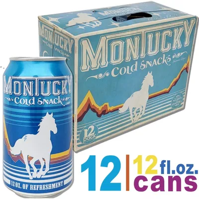 Montucky Cold Snack 12x 12 oz cans (4.1% ABV)