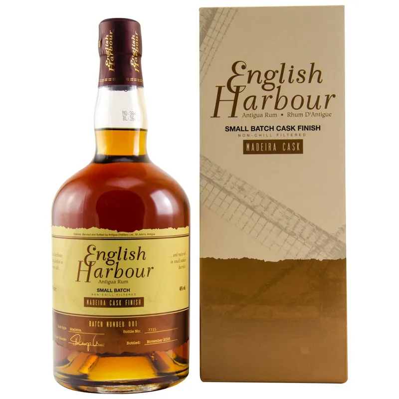 English Harbour Rum Madeira Cask Finish 5 Year view 1