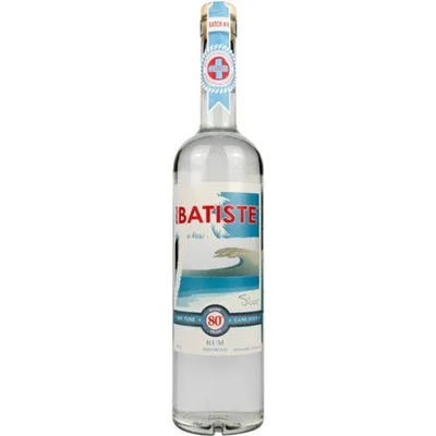 Batiste-Rhum Silver 750 ml (40% ABV)