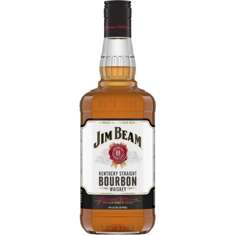 Jim Beam Bourbon Whiskey Plastic view 1