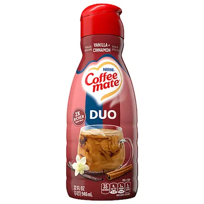 Nestle Coffee-Mate Cinnamon Vanilla Creme Coffee Creamer 32 oz Bottle