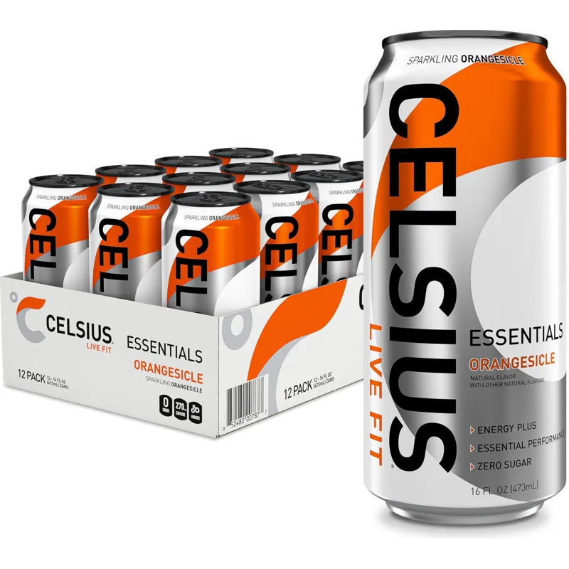 Celsius Essentials Sparking Orangesicle view 1