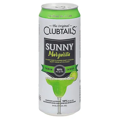 Clubtails Sunny Margarita 24 oz can