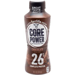 Core Power Protein Shake Chocolate Plastic