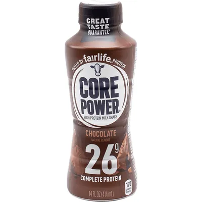 Core Power Protein Shake Chocolate 14oz Plastic Bottle