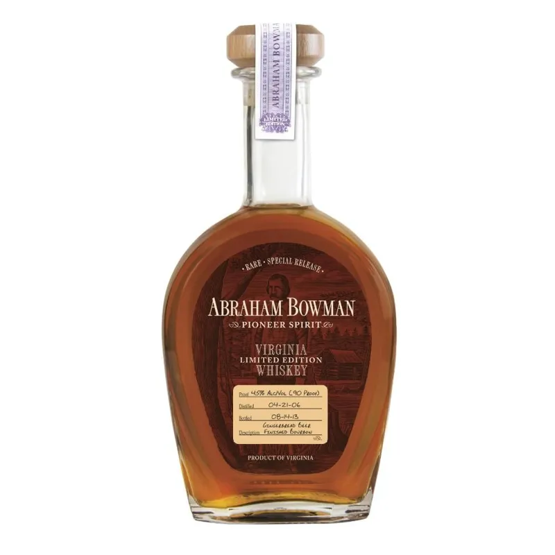 Abraham Bowman Limited Edition Bourbon Whiskey view 1