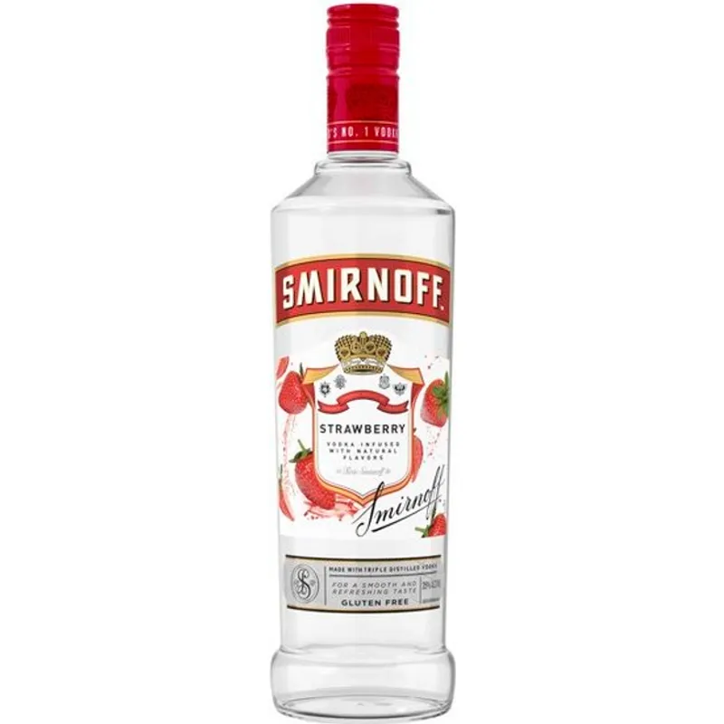 Smirnoff Twist Of Strawberry Vodka view 1