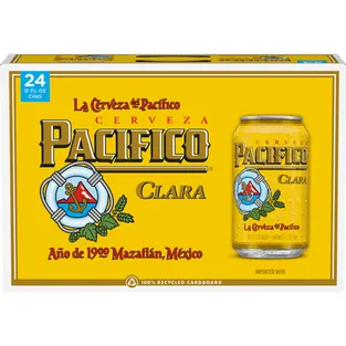 Pacifico Clara Lager Mexican Beer