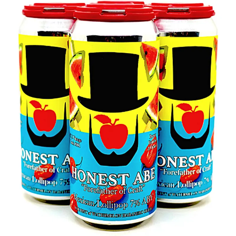 Honest Abe Mexican Mango Lollipop view 1