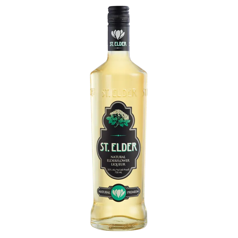 St Elder Natural Elderflower Liqueur view 1