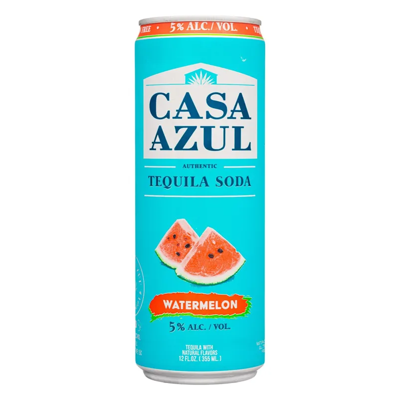 Casa Azul Watermelon Tequila Soda view 1