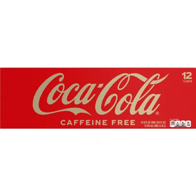 Coca-Cola Caffeine Free 12 Pack 144 oz Cans
