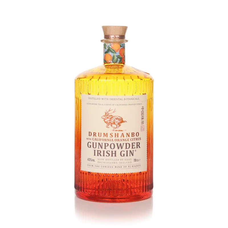 Drumshanbo Gunpowder Irish Gin California Orange Citrus view 1