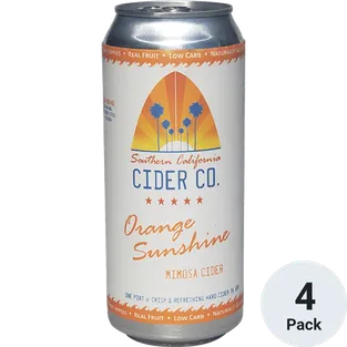 Socal Orange Sunshine Mimosa Cider