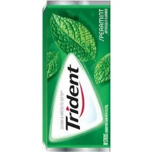 Trident Sugar Free Gum with Xylitol Spearmint Box