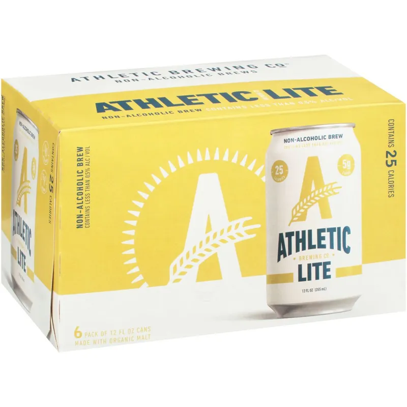 Athletic Brewing Co. Lite Beer view 1
