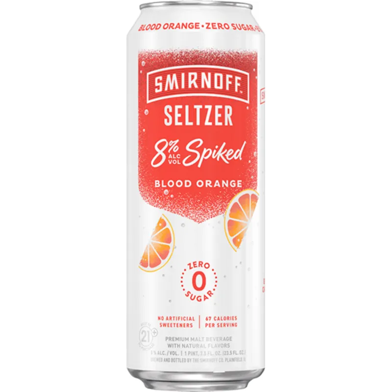Smirnoff Seltzer Blood Orange view 1