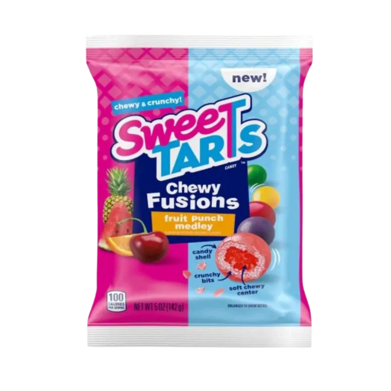 Sweetarts Candy, Fruit Punch Medley, Chewy Fusions view 1