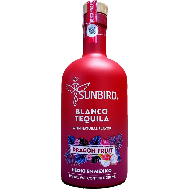 Sunbird Blanco Tequila Infused With Dragon Fruit view 1