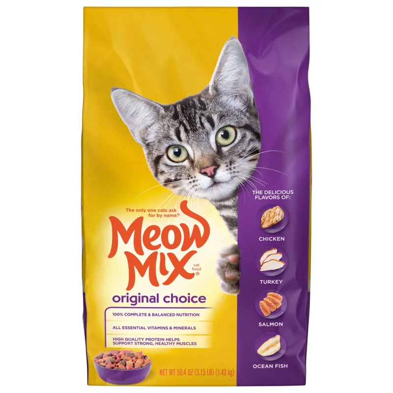 Meow Mix Original Choice Cat Food view 1