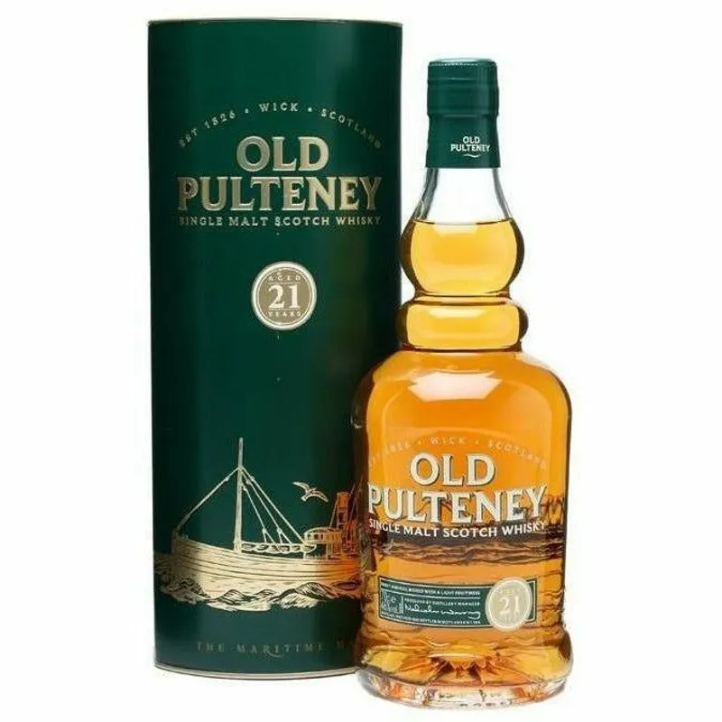 Old Pulteney 21 Year view 1