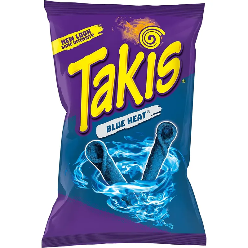 Takis Blue Heat Hot Chili Pepper Tortilla Chips view 1