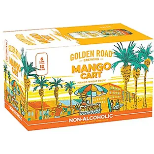 Golden Road Brewing Mango Cart Non-Alcoholic Beer
