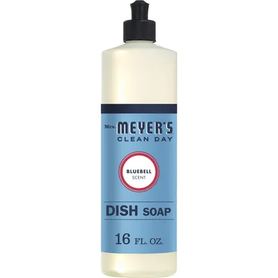 Mrs. Meyer's Clean Day Bluebell Scent Liquid Dish Soap 16 oz
