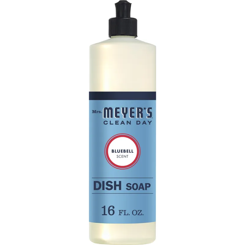 Mrs. Meyers Clean Day Bluebell Scent Liquid Dish Soap view 1