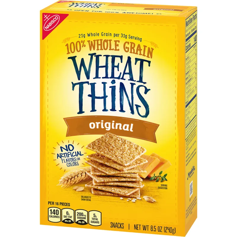 Nabisco Wheat Thins Original Snacks Box view 1
