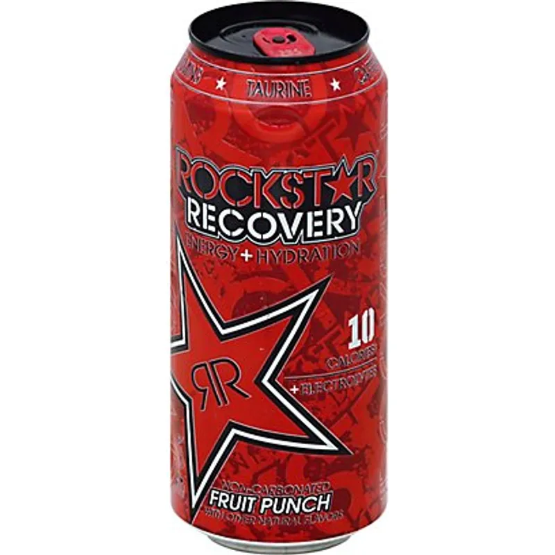 Rockstar Recovery Fruit Punch Energy Drink view 1