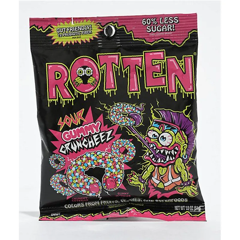 Rotten Sour Gummy Cruncheez view 1