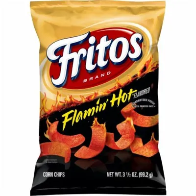 Fritos Flamin' Hot Corn Chips 3.38 oz Bag