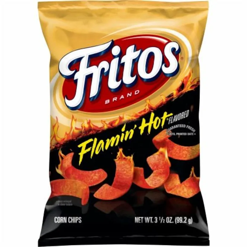 Fritos Flamin' Hot Corn Chips view 1