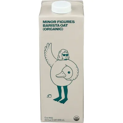 Minor Figures Organic Barista Oat Milk Box 32oz Box