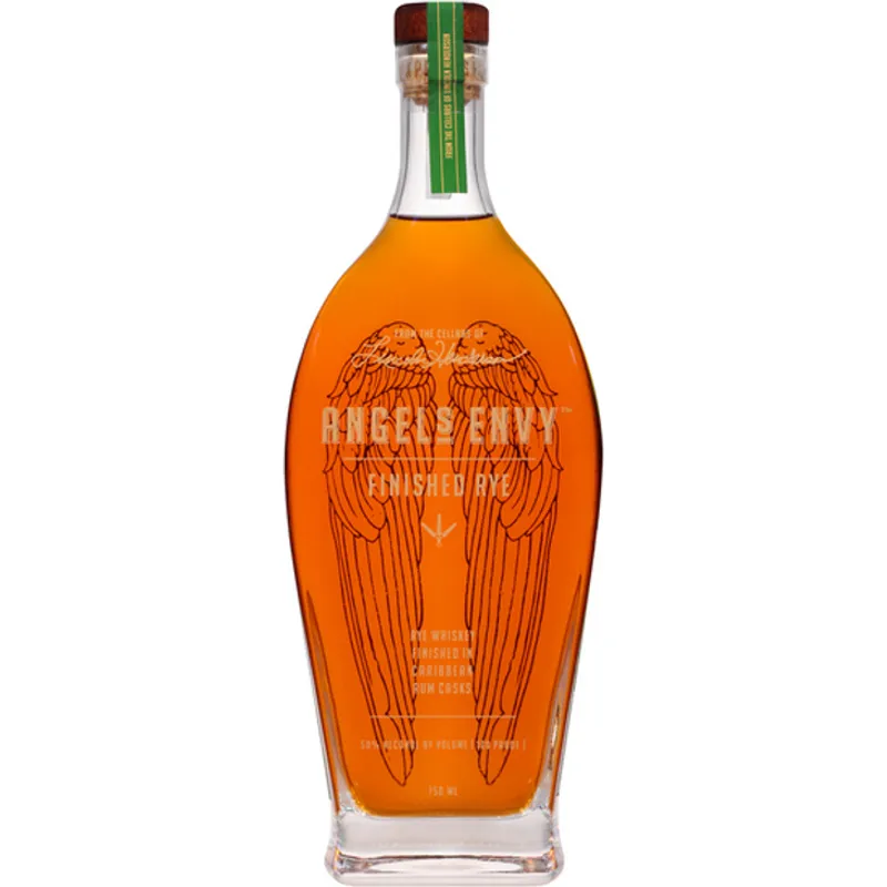 Angels Envy Rye Whiskey Finished In Caribbean Rum Casks view 1