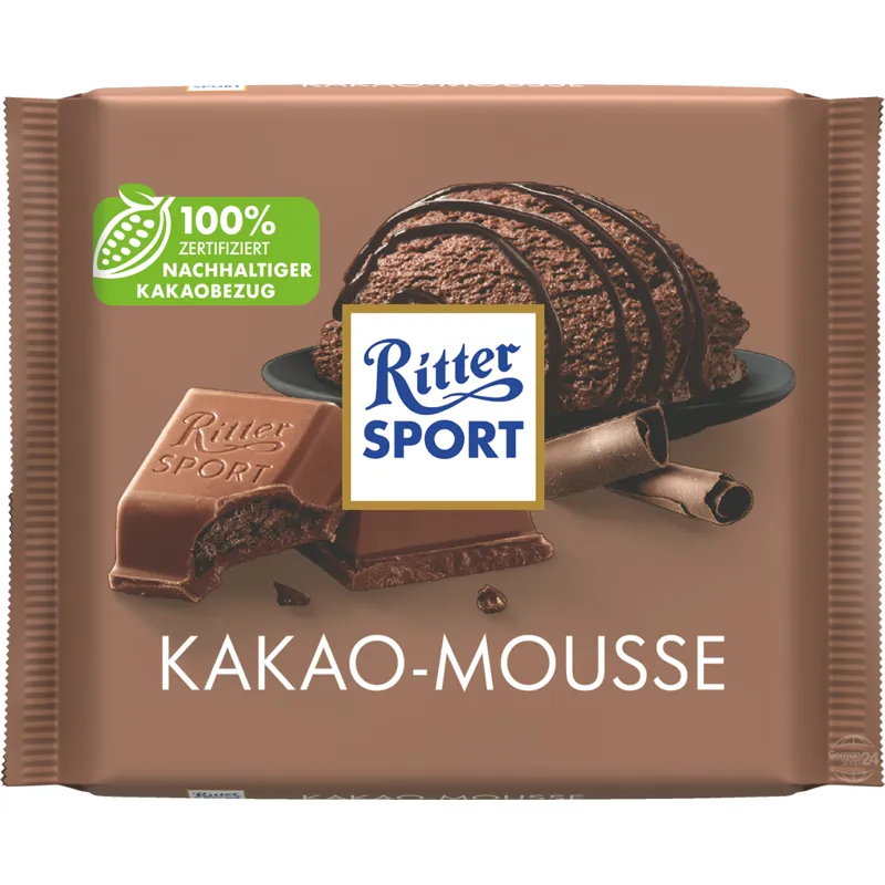 Ritter Sport Kakao Mousse Chocolate view 1