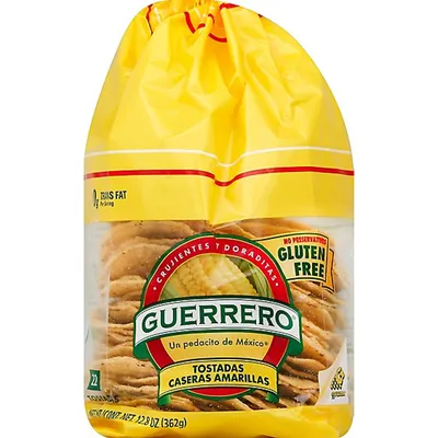 Guerrero Tostadas Caseras Amarillas 12.8oz Bag