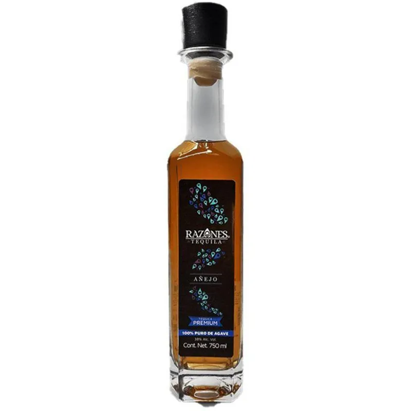 Razones Anejo Tequila view 1