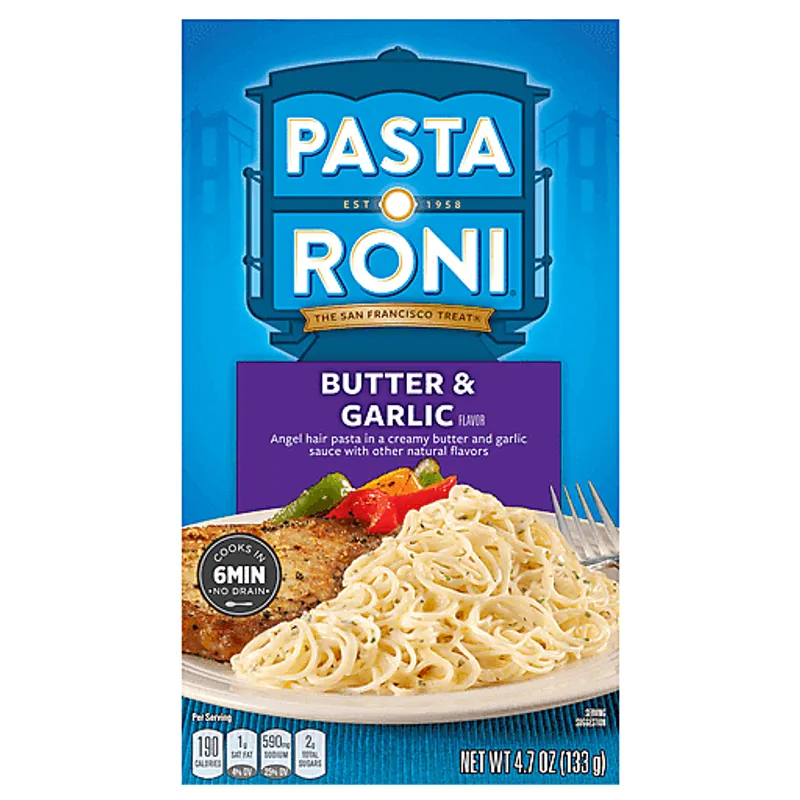 Pasta Roni Butter & Garlic Angel Hair Pasta Box view 1