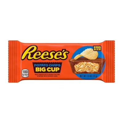 Reese's Big Cup with Potato Chips King Size 2.6 oz