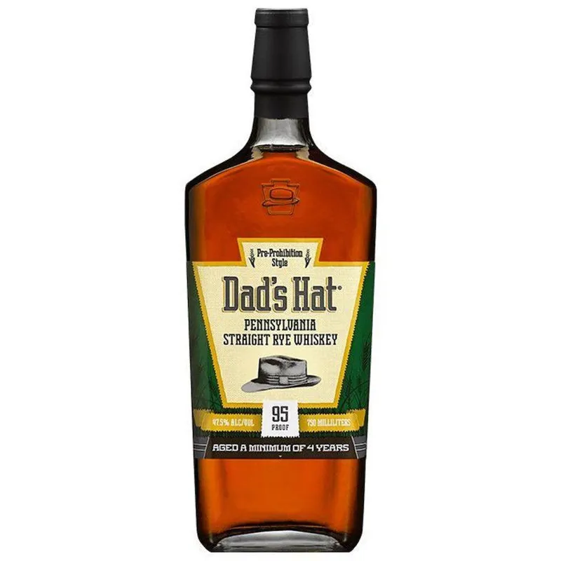 Dad's Hat Straight Rye Whiskey view 1