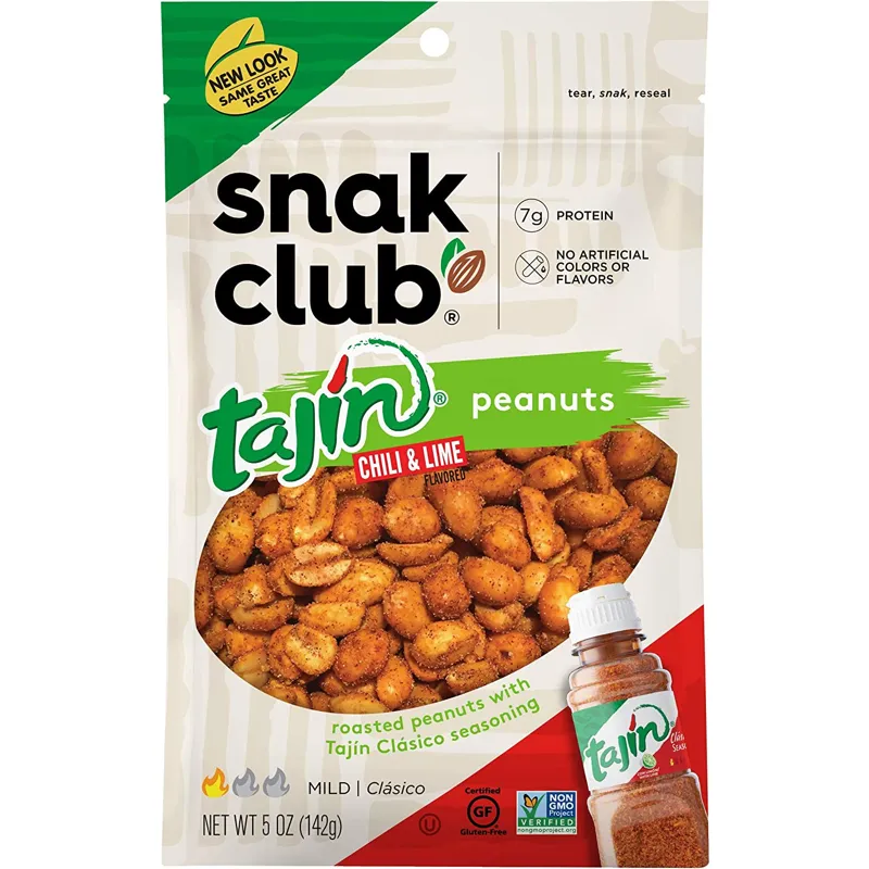 Snak Club Tajin Peanuts view 1