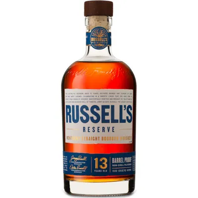 Russell's Reserve 13 Year Old Barrel Proof Kentucky Straight Bourbon 750ml Bottle