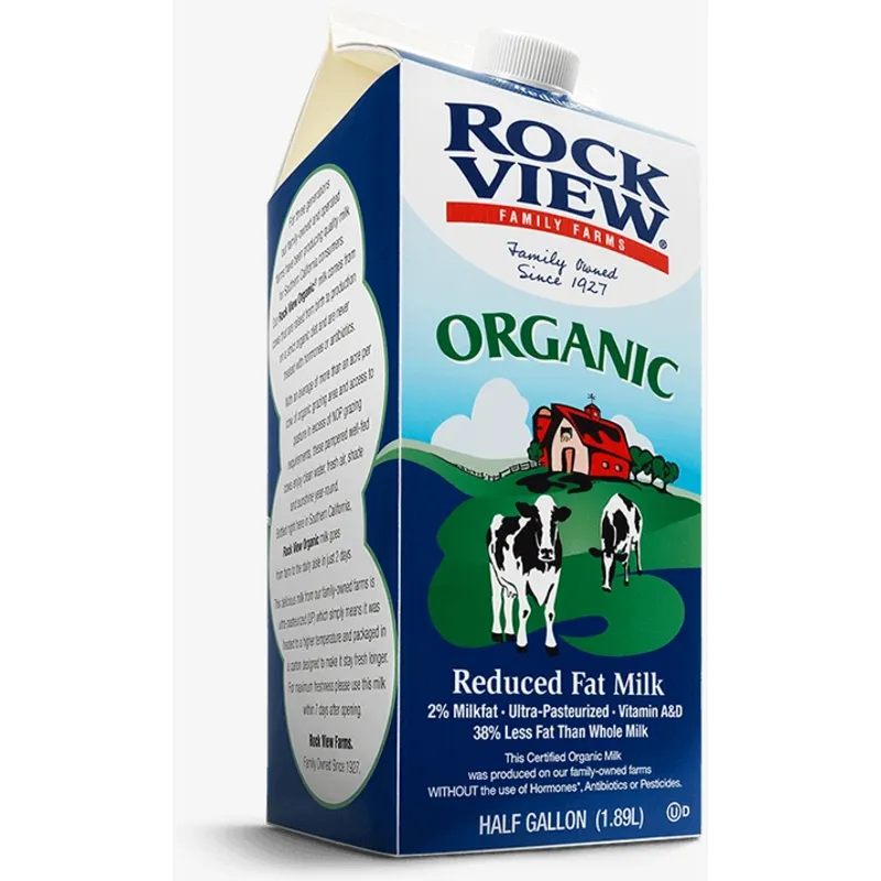 Rockview 2% Reduced Fat Milk view 1