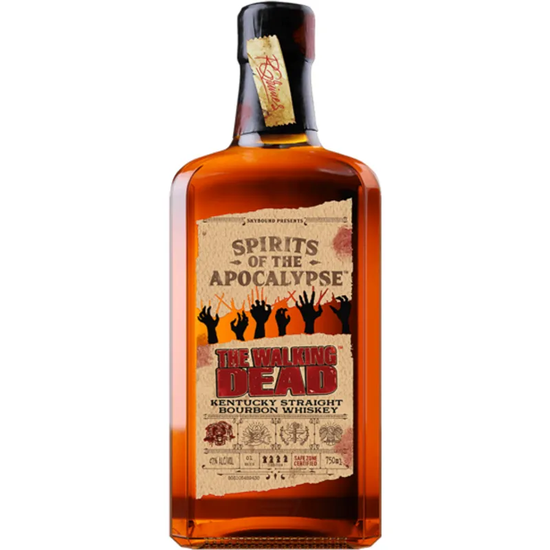 The Walking Dead Kentucky Straight Bourbon Whiskey view 1