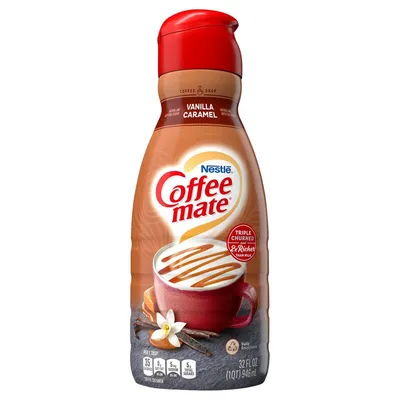 Nestle Coffee Mate Vanilla Caramel 32 oz Bottle