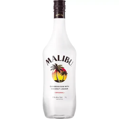 Malibu Original Coconut Rum 1 L