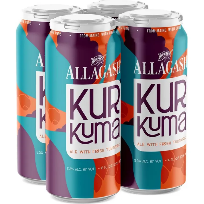 Allagash Kurkuma Saison Farmhouse Ale view 1