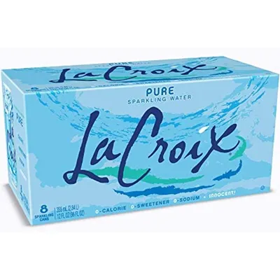 La Croix Pure 8x 12oz Cans
